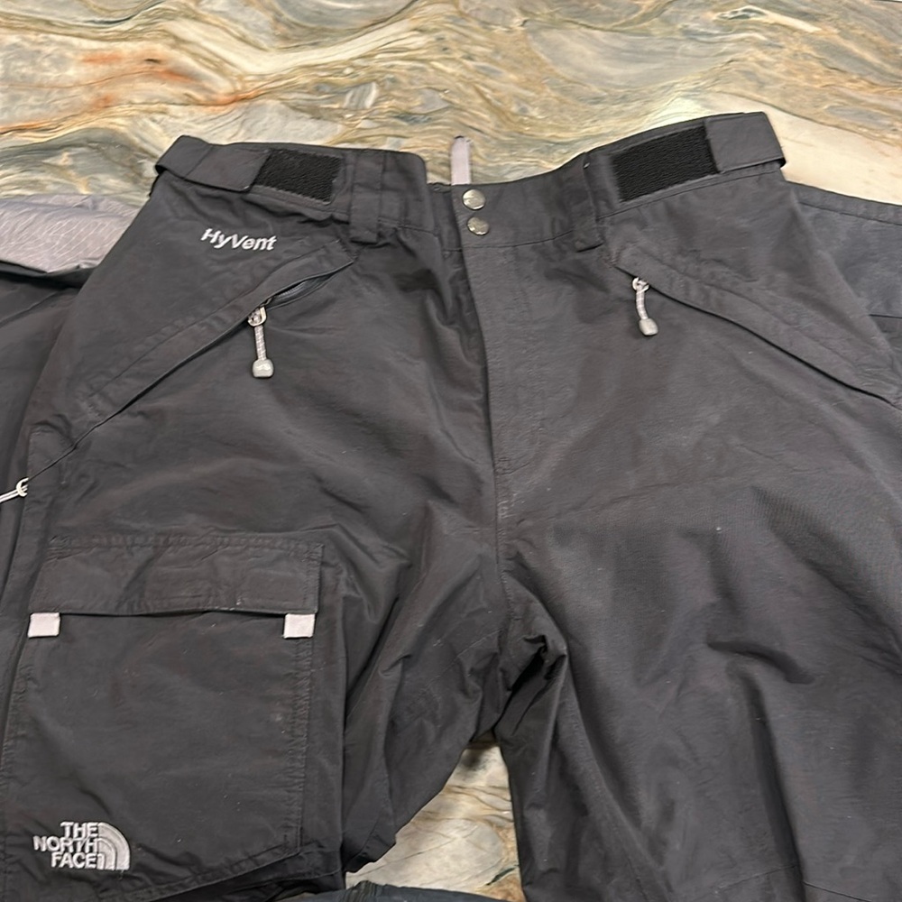 Men’s Northface Black Ski Pants Size Large